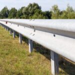 Highway Crash Barrier Installation