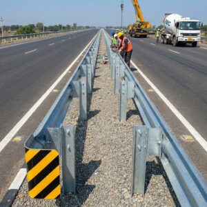 Crash barrier installed 202604230932