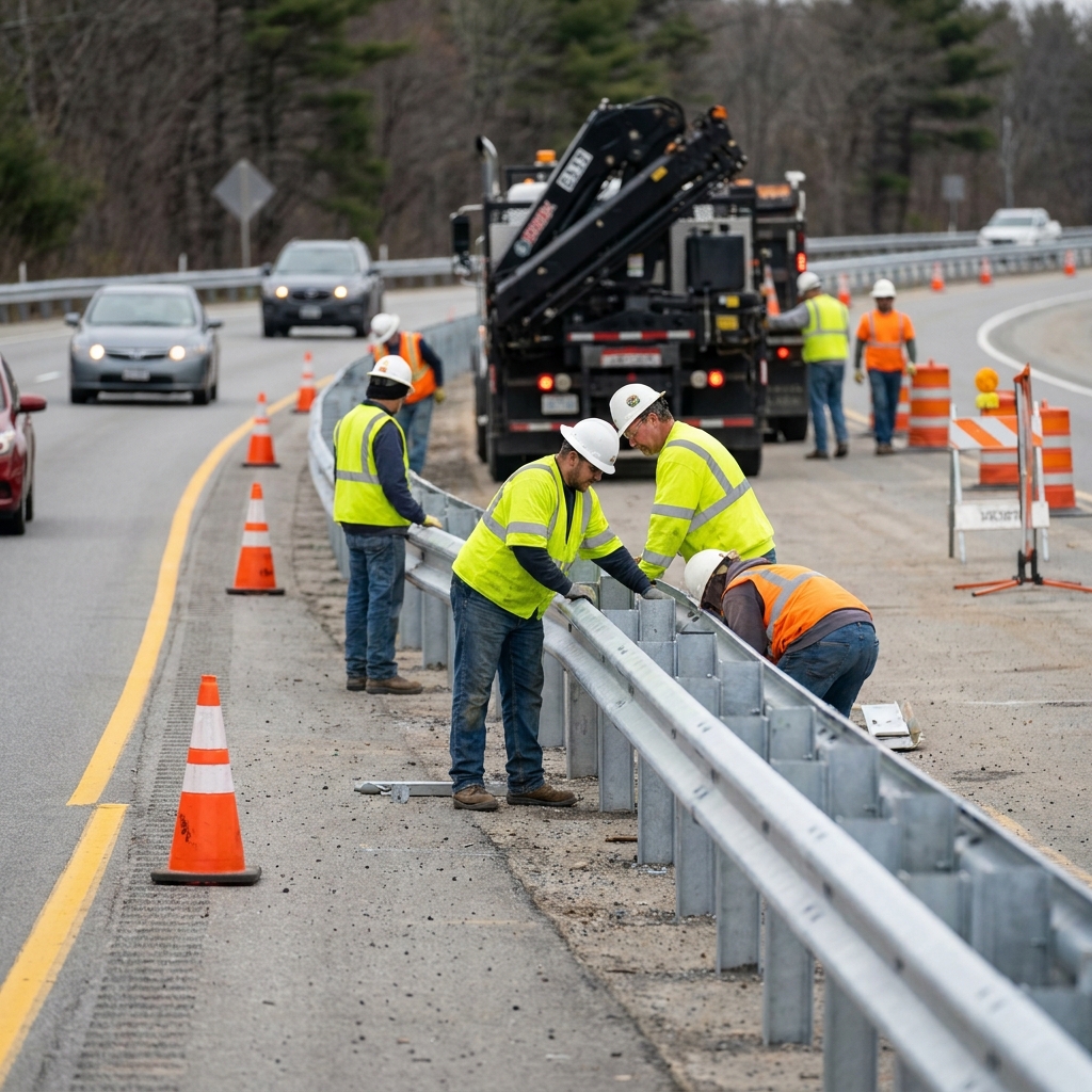 Highway construction crash 202604251747