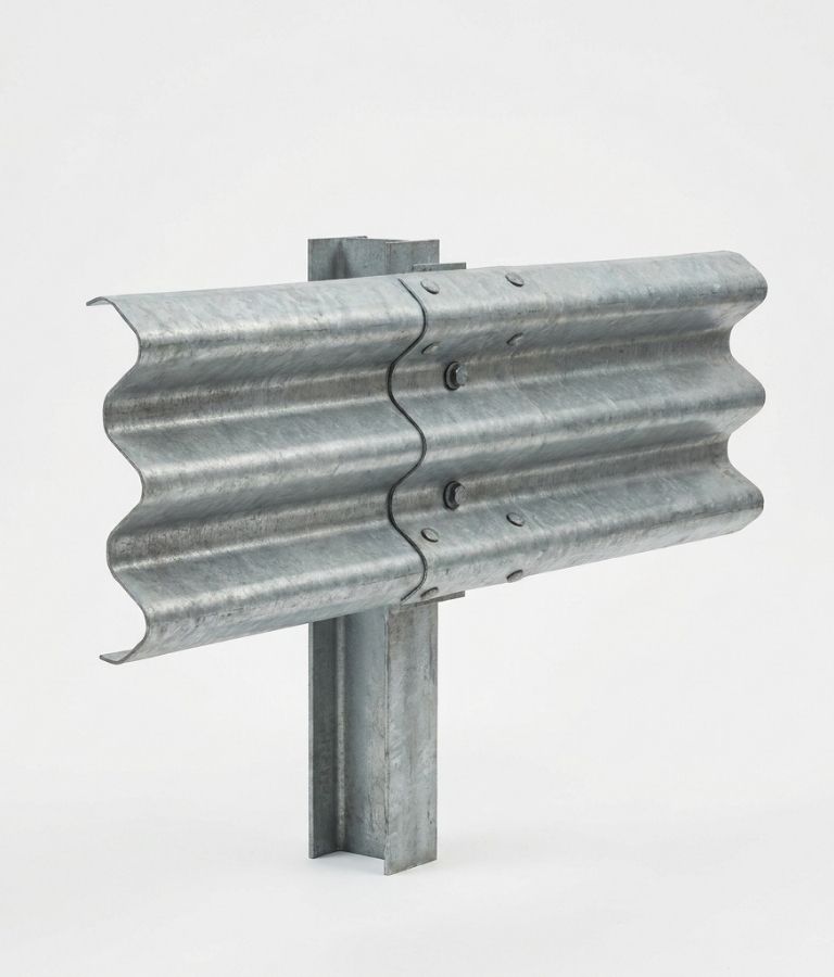 Double beam metal crash barrier - image 4